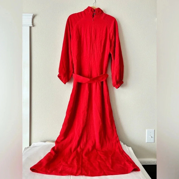 Cefinn Red Maxi Dress - Picture 5 of 10